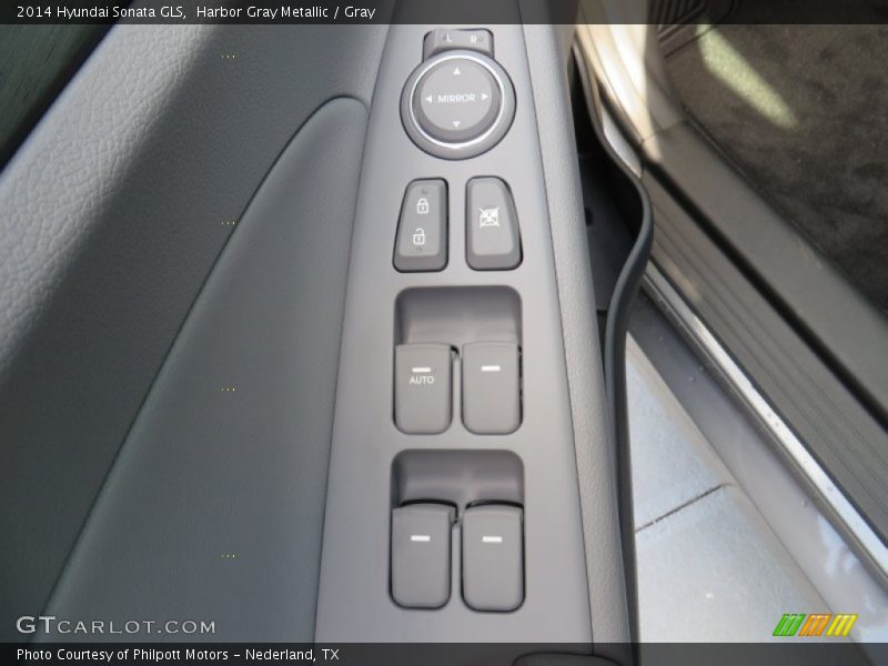 Harbor Gray Metallic / Gray 2014 Hyundai Sonata GLS