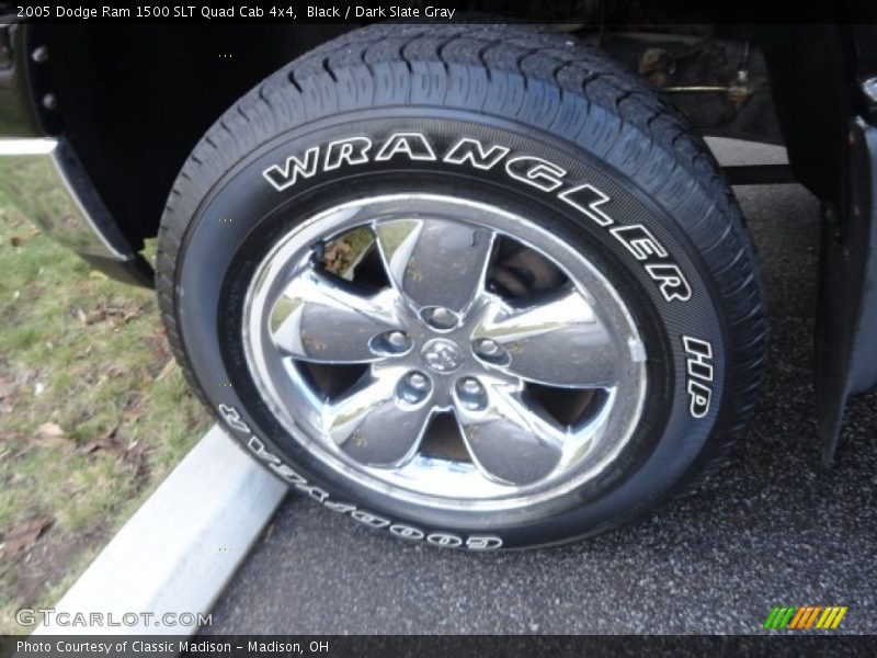 Black / Dark Slate Gray 2005 Dodge Ram 1500 SLT Quad Cab 4x4