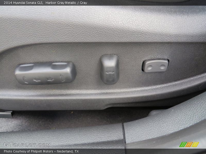 Harbor Gray Metallic / Gray 2014 Hyundai Sonata GLS