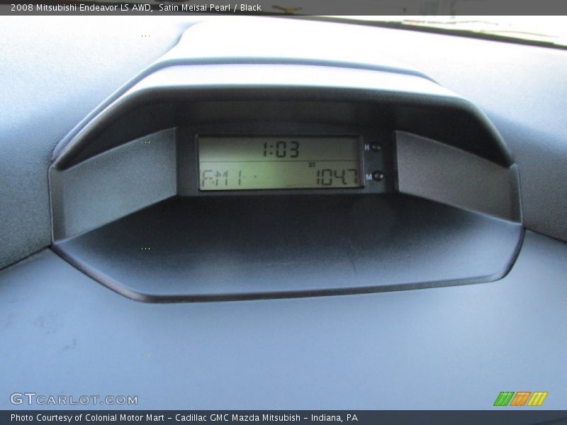 Satin Meisai Pearl / Black 2008 Mitsubishi Endeavor LS AWD