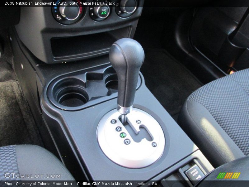 Satin Meisai Pearl / Black 2008 Mitsubishi Endeavor LS AWD