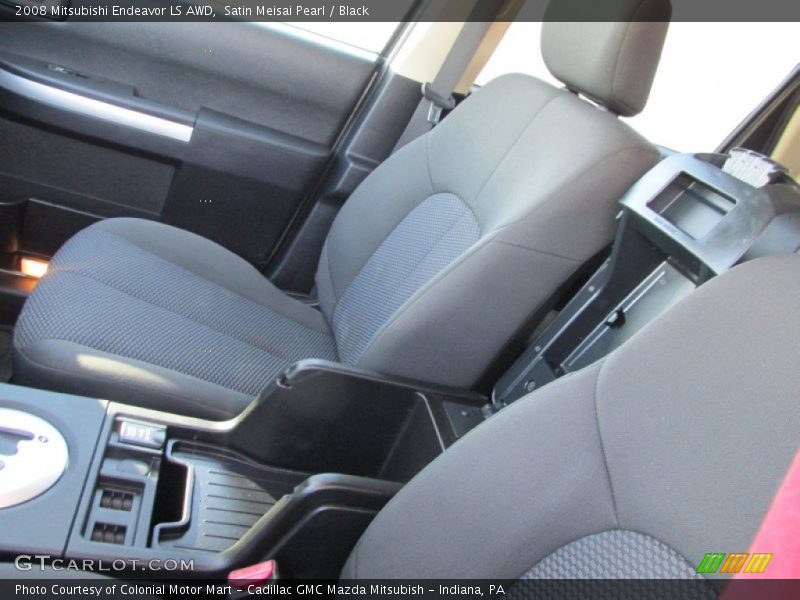 Satin Meisai Pearl / Black 2008 Mitsubishi Endeavor LS AWD