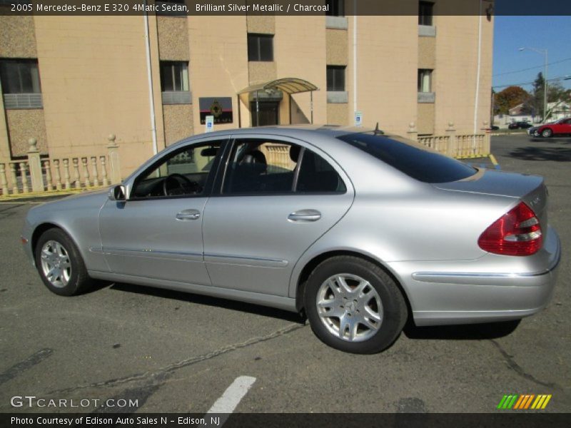 Brilliant Silver Metallic / Charcoal 2005 Mercedes-Benz E 320 4Matic Sedan