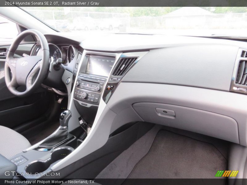 Radiant Silver / Gray 2014 Hyundai Sonata SE 2.0T