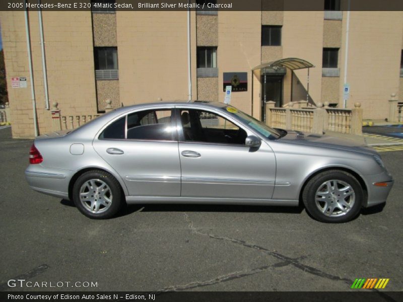 Brilliant Silver Metallic / Charcoal 2005 Mercedes-Benz E 320 4Matic Sedan