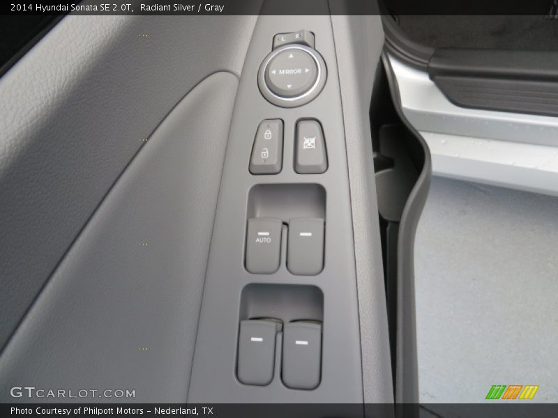 Radiant Silver / Gray 2014 Hyundai Sonata SE 2.0T