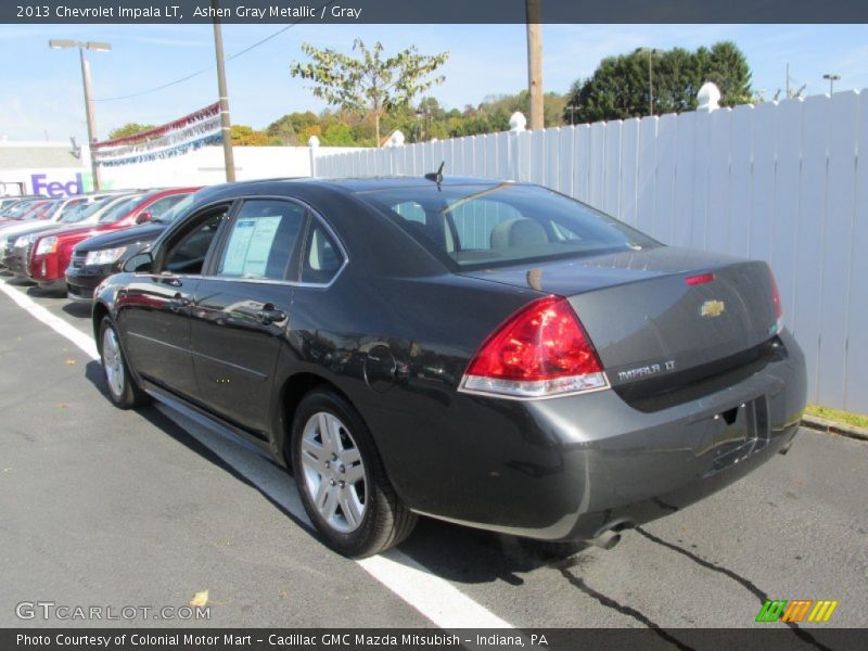 Ashen Gray Metallic / Gray 2013 Chevrolet Impala LT