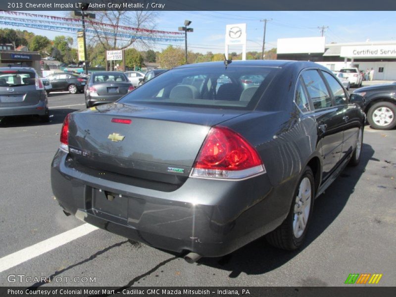 Ashen Gray Metallic / Gray 2013 Chevrolet Impala LT