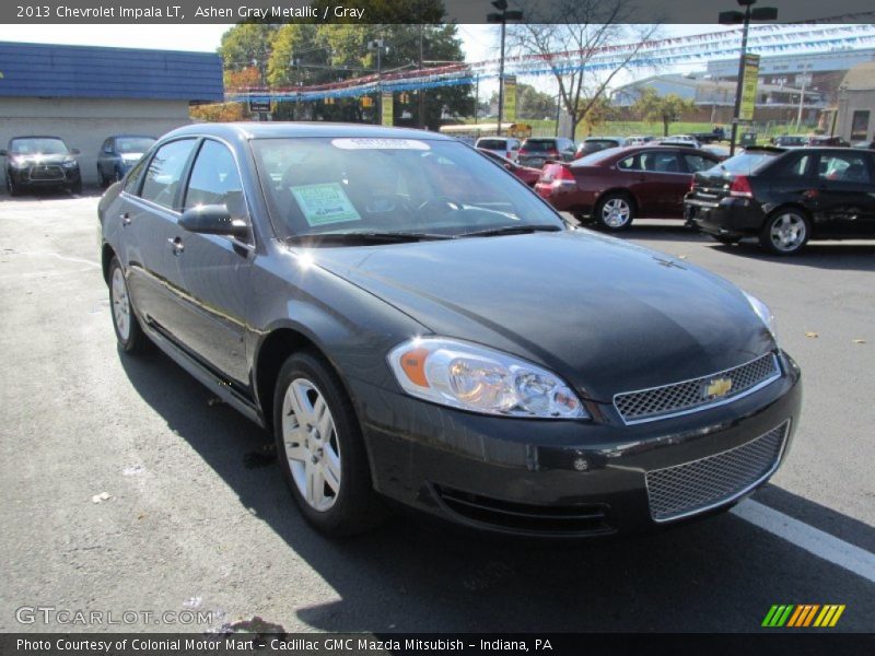 Ashen Gray Metallic / Gray 2013 Chevrolet Impala LT