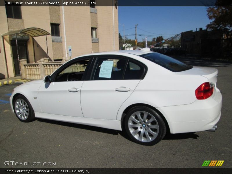 Alpine White / Black 2008 BMW 3 Series 328xi Sedan