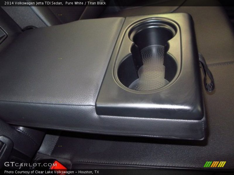 Pure White / Titan Black 2014 Volkswagen Jetta TDI Sedan
