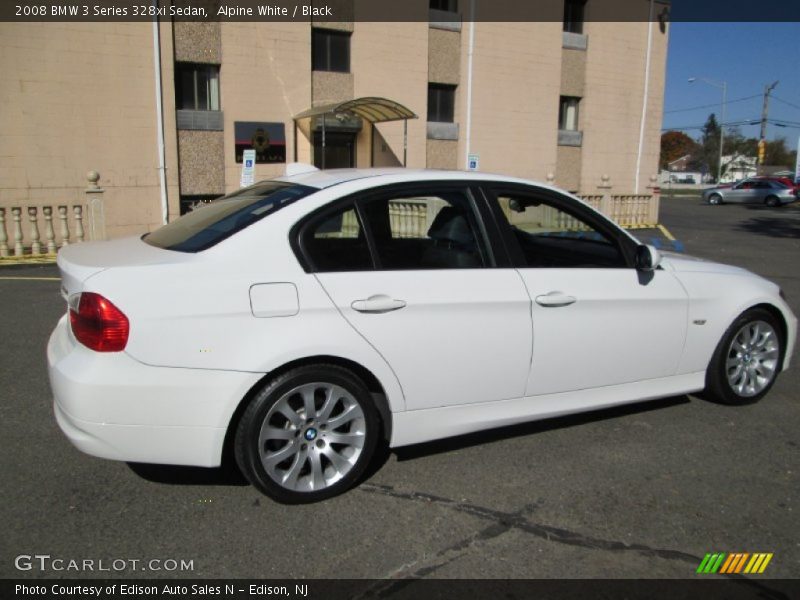 Alpine White / Black 2008 BMW 3 Series 328xi Sedan