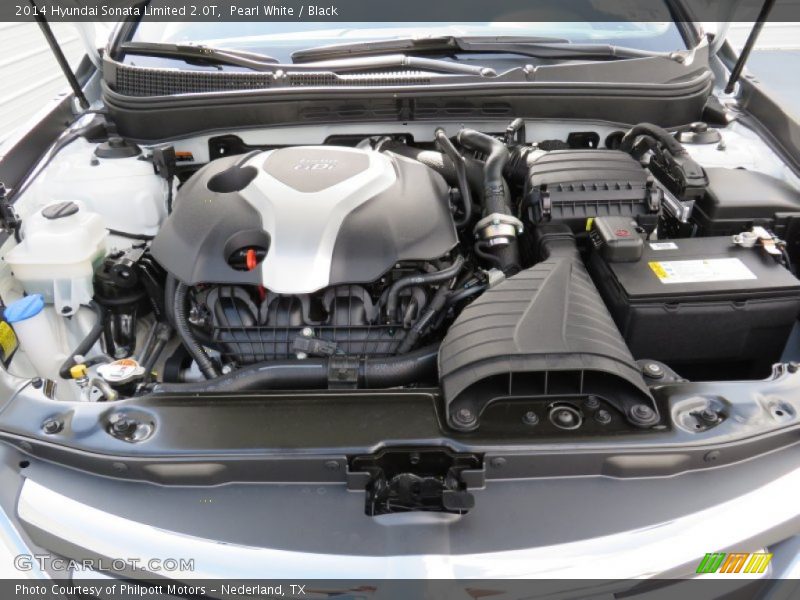  2014 Sonata Limited 2.0T Engine - 2.0 Liter GDI Turbocharged DOHC 16-Valve Dual-CVVT 4 Cylinder