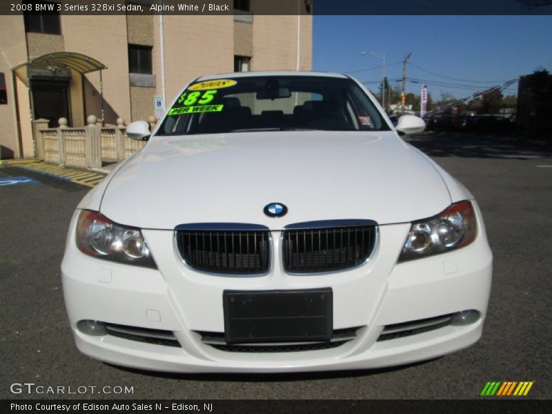 Alpine White / Black 2008 BMW 3 Series 328xi Sedan