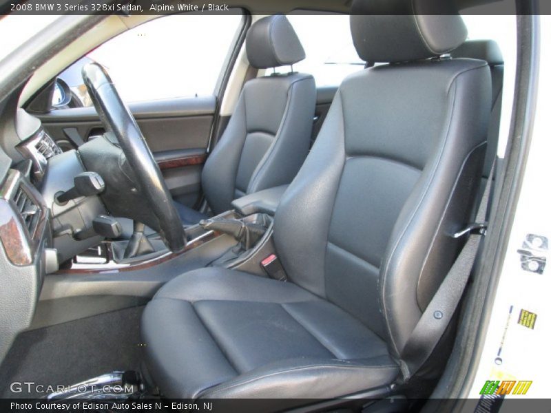 Alpine White / Black 2008 BMW 3 Series 328xi Sedan