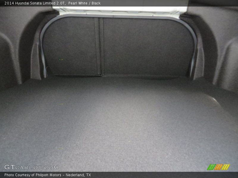 Pearl White / Black 2014 Hyundai Sonata Limited 2.0T