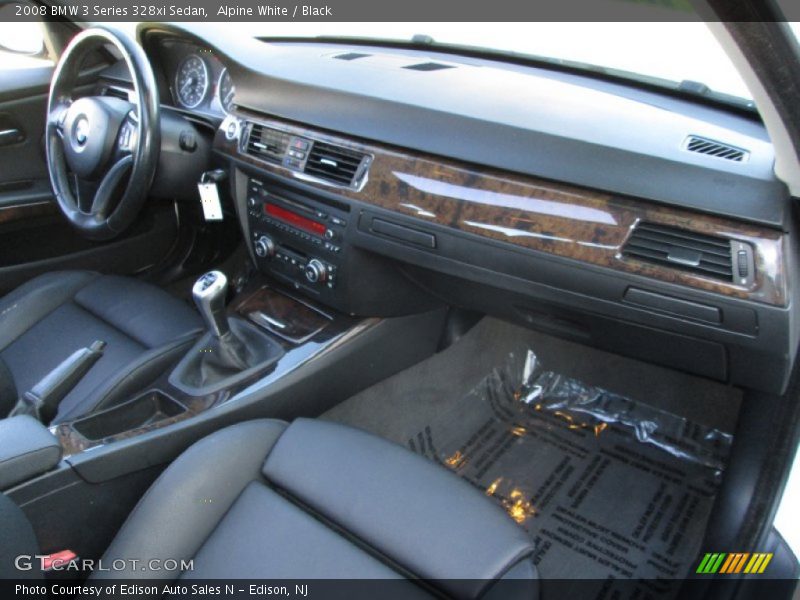 Alpine White / Black 2008 BMW 3 Series 328xi Sedan