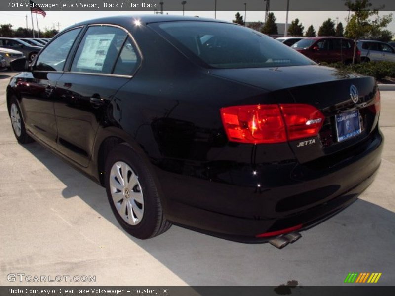 Black / Titan Black 2014 Volkswagen Jetta S Sedan