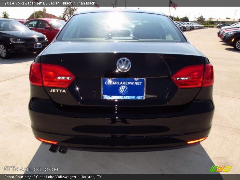 Black / Titan Black 2014 Volkswagen Jetta S Sedan