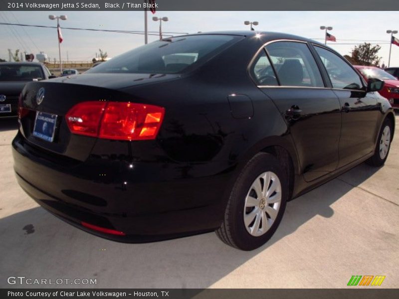 Black / Titan Black 2014 Volkswagen Jetta S Sedan