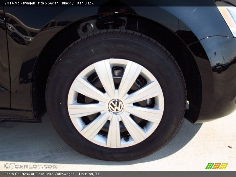 Black / Titan Black 2014 Volkswagen Jetta S Sedan