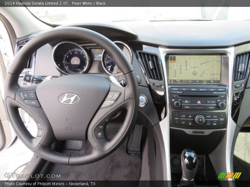 Dashboard of 2014 Sonata Limited 2.0T