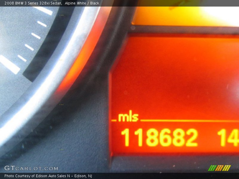Alpine White / Black 2008 BMW 3 Series 328xi Sedan