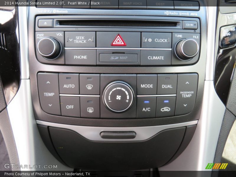 Controls of 2014 Sonata Limited 2.0T