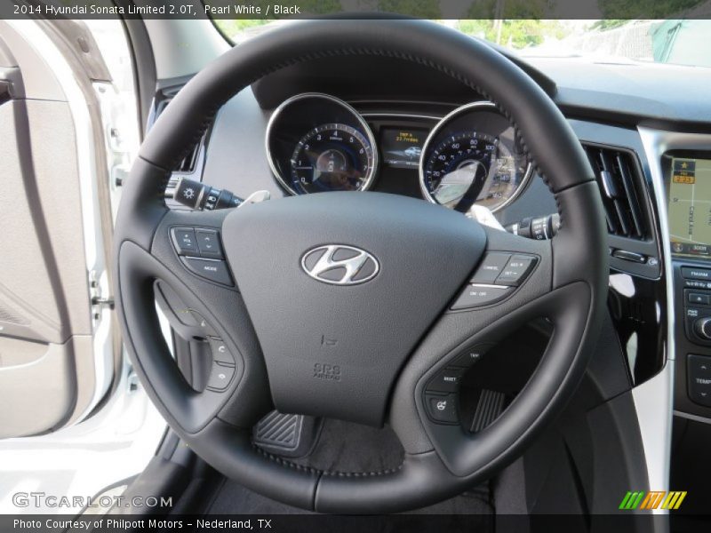  2014 Sonata Limited 2.0T Steering Wheel
