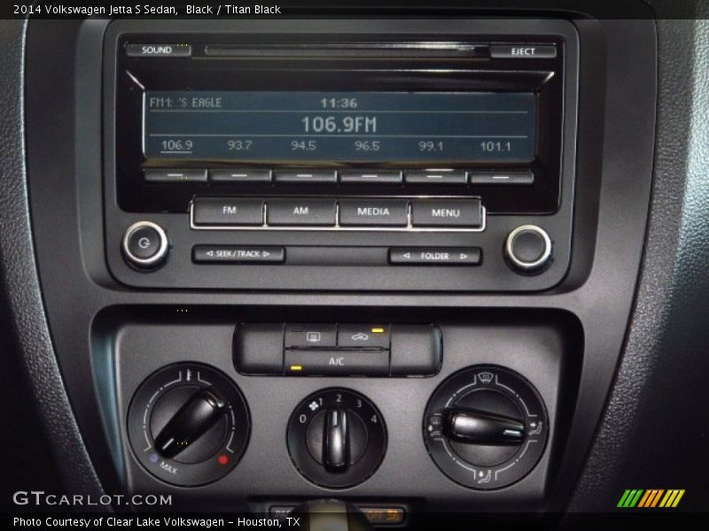 Black / Titan Black 2014 Volkswagen Jetta S Sedan