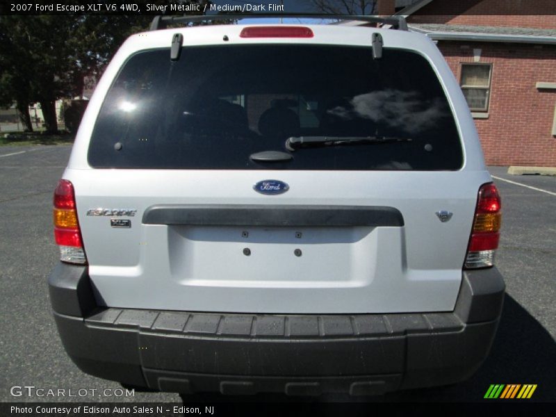 Silver Metallic / Medium/Dark Flint 2007 Ford Escape XLT V6 4WD