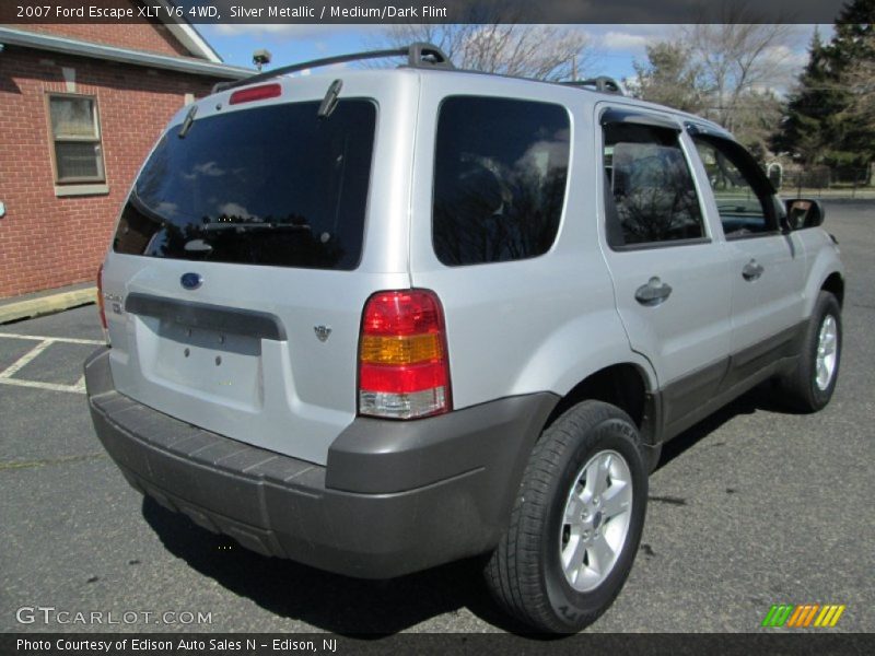 Silver Metallic / Medium/Dark Flint 2007 Ford Escape XLT V6 4WD