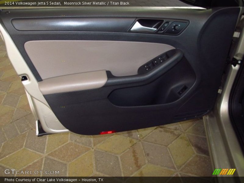 Moonrock Silver Metallic / Titan Black 2014 Volkswagen Jetta S Sedan