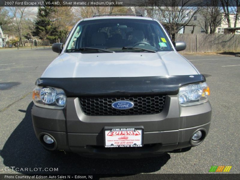 Silver Metallic / Medium/Dark Flint 2007 Ford Escape XLT V6 4WD