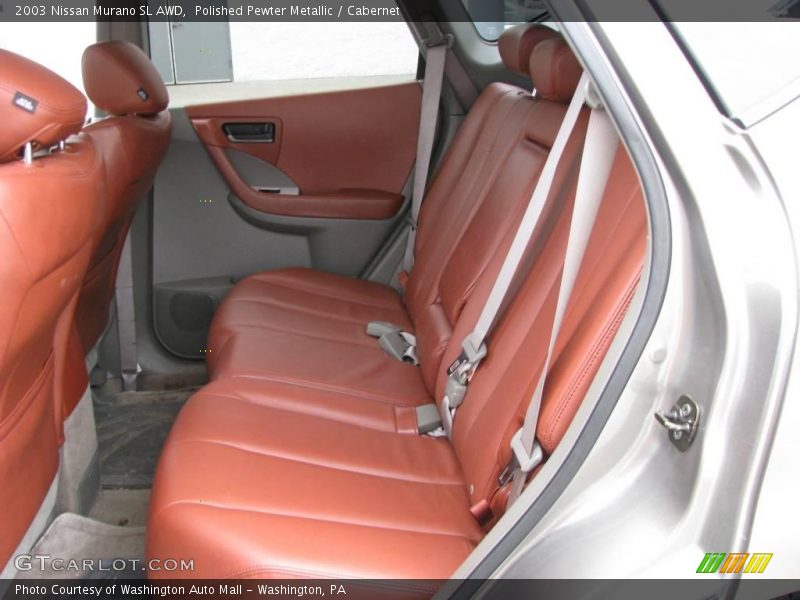 Polished Pewter Metallic / Cabernet 2003 Nissan Murano SL AWD