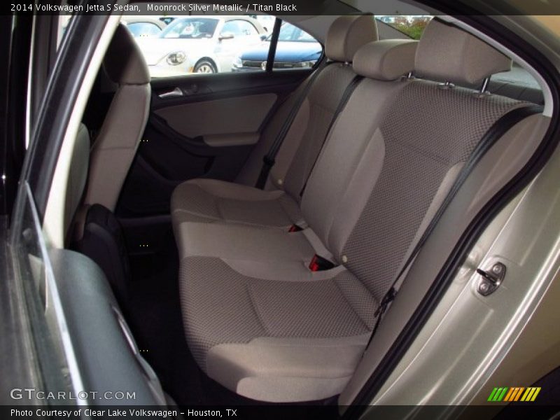 Moonrock Silver Metallic / Titan Black 2014 Volkswagen Jetta S Sedan