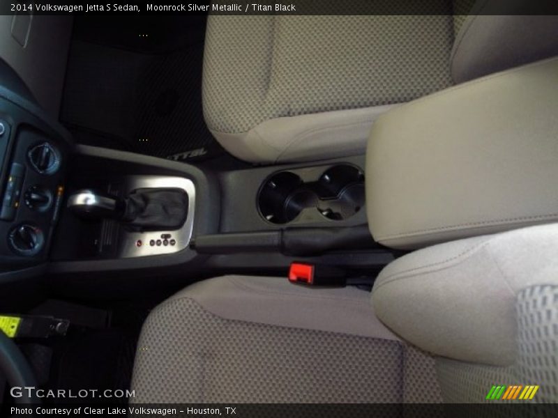 Moonrock Silver Metallic / Titan Black 2014 Volkswagen Jetta S Sedan