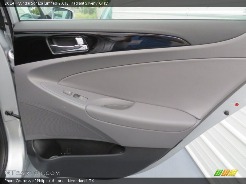 Radiant Silver / Gray 2014 Hyundai Sonata Limited 2.0T
