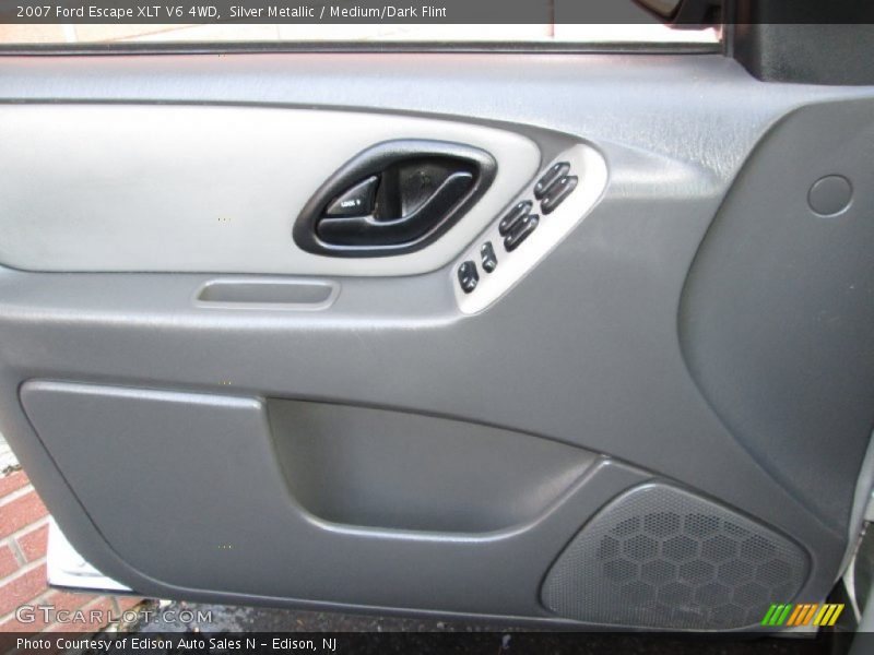 Silver Metallic / Medium/Dark Flint 2007 Ford Escape XLT V6 4WD