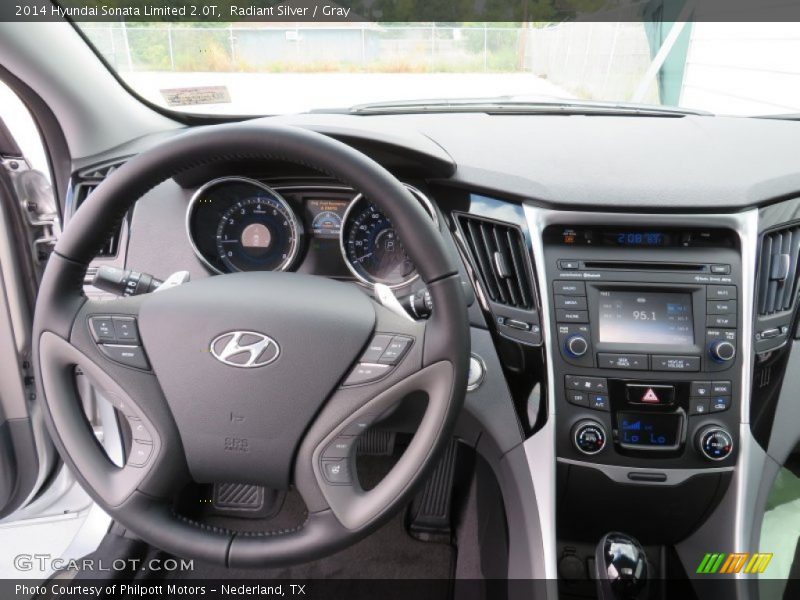 Dashboard of 2014 Sonata Limited 2.0T