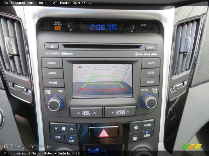 Controls of 2014 Sonata Limited 2.0T