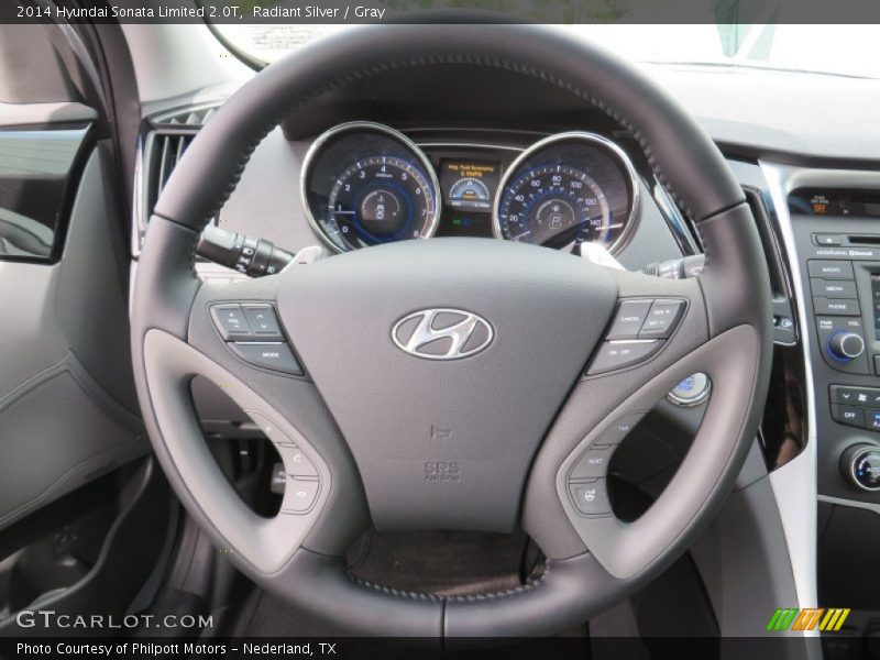  2014 Sonata Limited 2.0T Steering Wheel