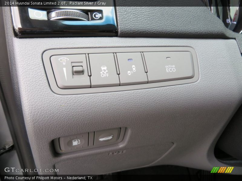Radiant Silver / Gray 2014 Hyundai Sonata Limited 2.0T
