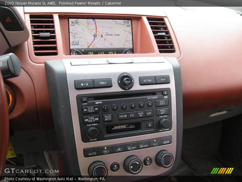 Polished Pewter Metallic / Cabernet 2003 Nissan Murano SL AWD