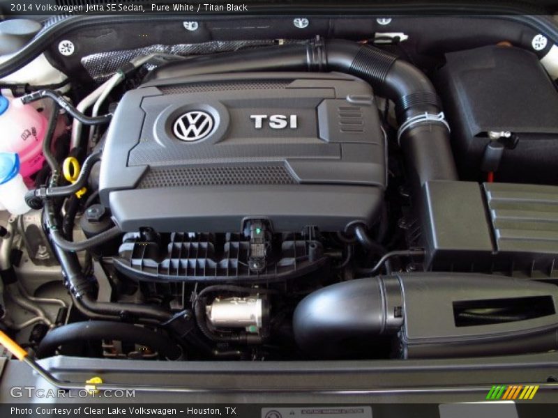 Pure White / Titan Black 2014 Volkswagen Jetta SE Sedan