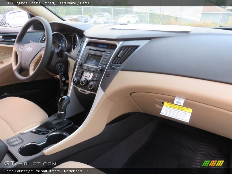 Dashboard of 2014 Sonata Limited