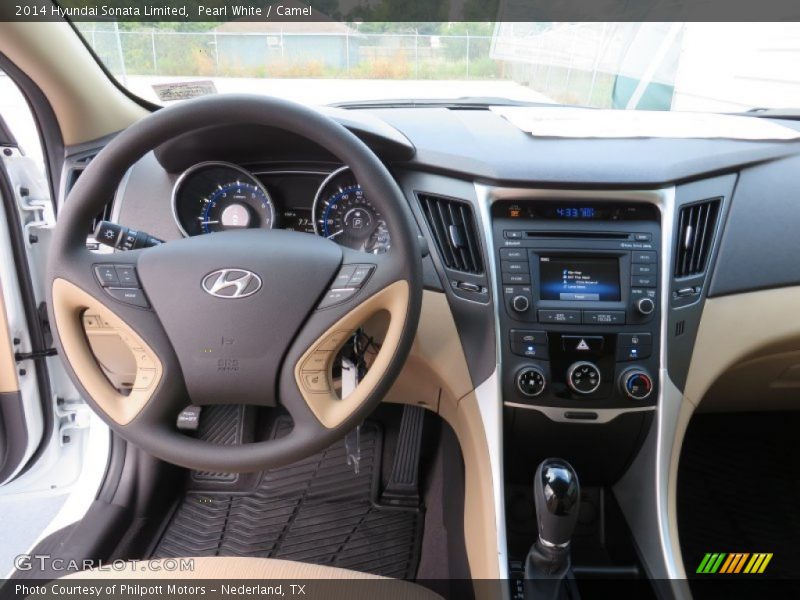 Dashboard of 2014 Sonata Limited