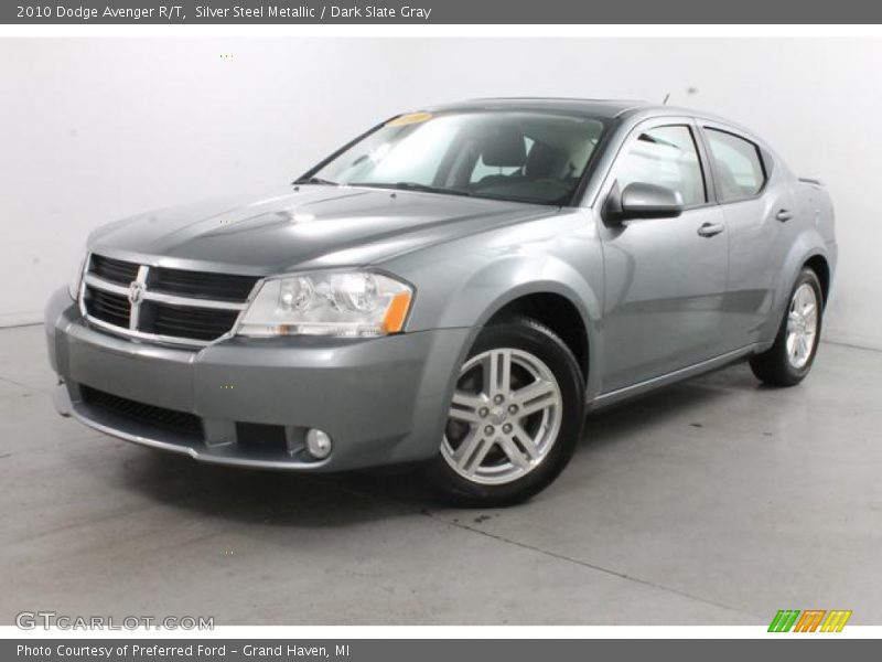 Silver Steel Metallic / Dark Slate Gray 2010 Dodge Avenger R/T