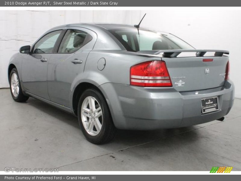 Silver Steel Metallic / Dark Slate Gray 2010 Dodge Avenger R/T