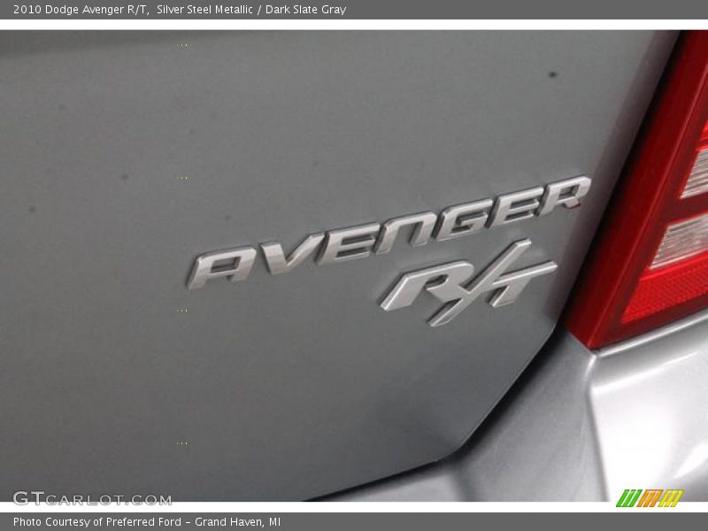 Silver Steel Metallic / Dark Slate Gray 2010 Dodge Avenger R/T